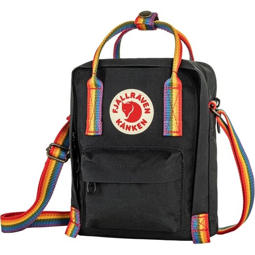Kanken Rainbow Mini Black